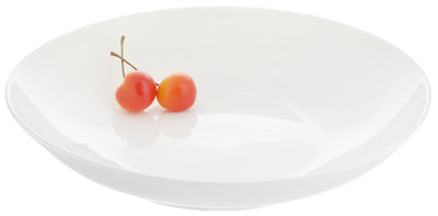 Set Of 3 White Round Deep Plate 10" inch | 25.5 Cm