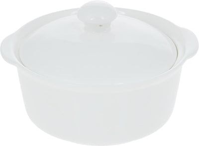 White Soup Cup With Lid 4.5" inch | 9 Fl Oz