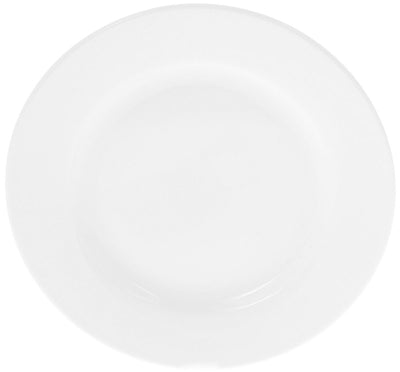 Set Of 12 Professional Rolled Rim White Bread Plate 6" inch | 15 Cm