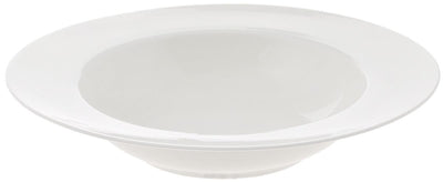 Set Of 3 White Deep Plate 10" inch | 25.5 Cm 20 Oz | 600 Ml