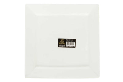 White Dinner Plate 10" inch X 10" inch| 25 X 25 Cm