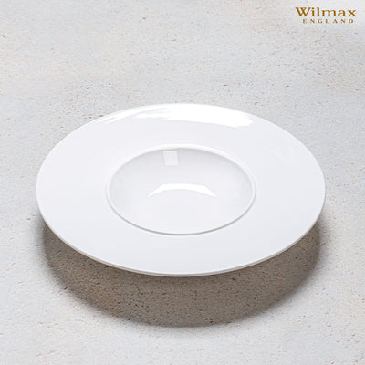 White Deep Plate 11" inch | 28 Cm 9 Fl Oz | 280 Ml