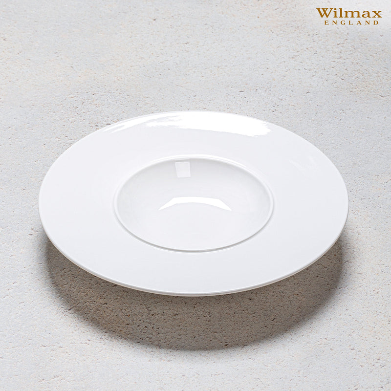 White Deep Plate 11" inch | 28 Cm 9 Fl Oz | 280 Ml