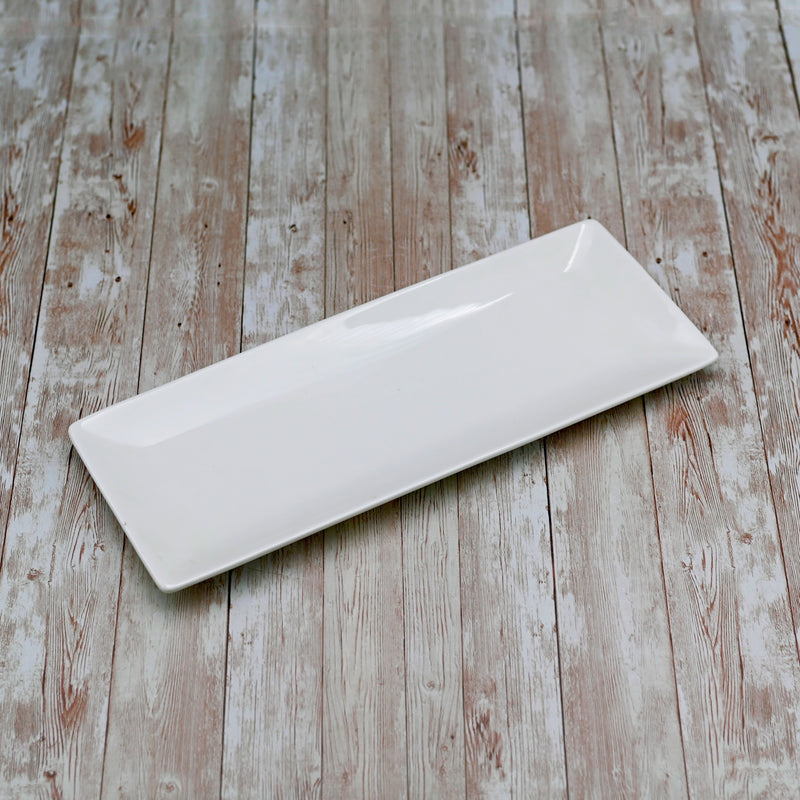 Fine Porcelain Sushi/Canape Dish 12" X 4.7"  | 30.5 X 12 Cm WL-992015/A