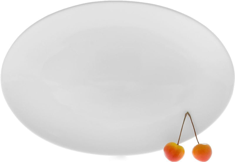 White Oval Plate / Platter 12" inch | 30.5 Cm