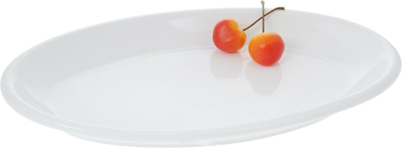 Set Of 3 White Oval Plate / Platter 12" inch | 30.5 Cm