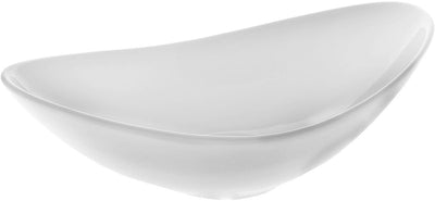 Set Of 6 White Sauce Dish 8" inch X 4.7'' X 2.5'' |