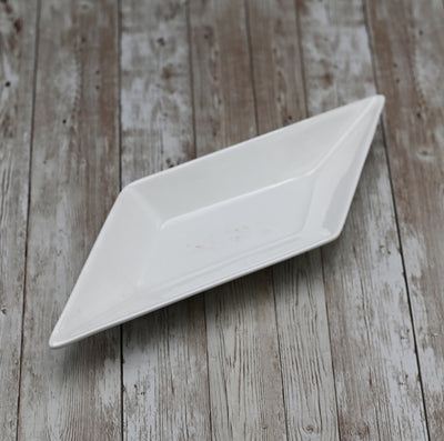 Fine Porcelain Diamond Dish 12" | 30.5 Cm WL-992408/A