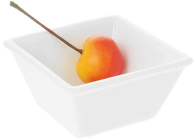 White Square Snack / Sauce Dish 3" inch X 3" inch X 1.25'' | 3 Fl Oz |