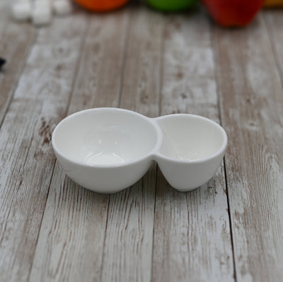 Fine Porcelain Dish 6" X 3.5" X 2" | 15 X 9 X 4.5 Cm WL-992571/A