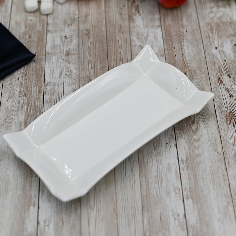 Fine Porcelain Platter 10" X 5" | 25 X 12 Cm WL-992582/A