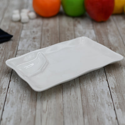 Fine Porcelain Dish 8" X 4.5" | 20 X 11.5 Cm WL-992589/A