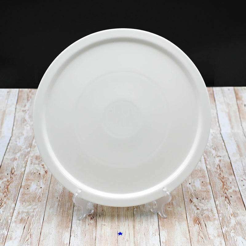 White Personal Pizza Plate 14" inch | 35.5 Cm