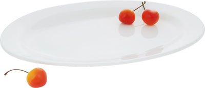 White Oval Platter 12" inch | 30 Cm