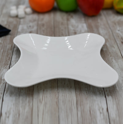 White Star Shaped Dish 8" inch X 8" inch |