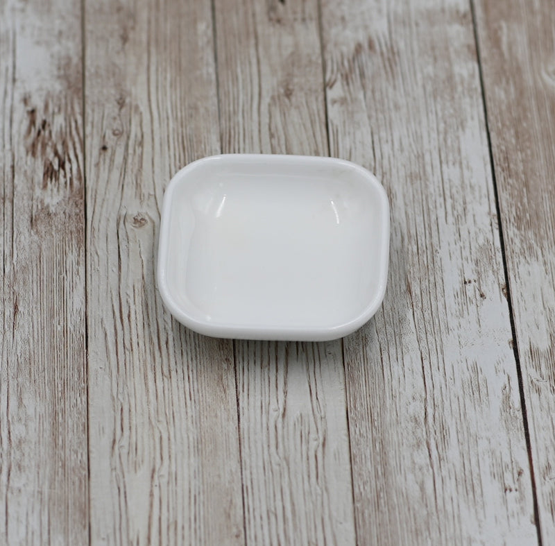 Fine Porcelain Dish 2.75" X 2.75" | 7 X 7 Cm WL-992675/A