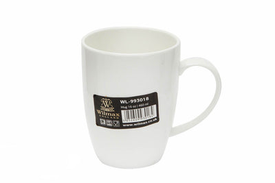 Set Of 6 White Mug 16 Oz | 460 Ml