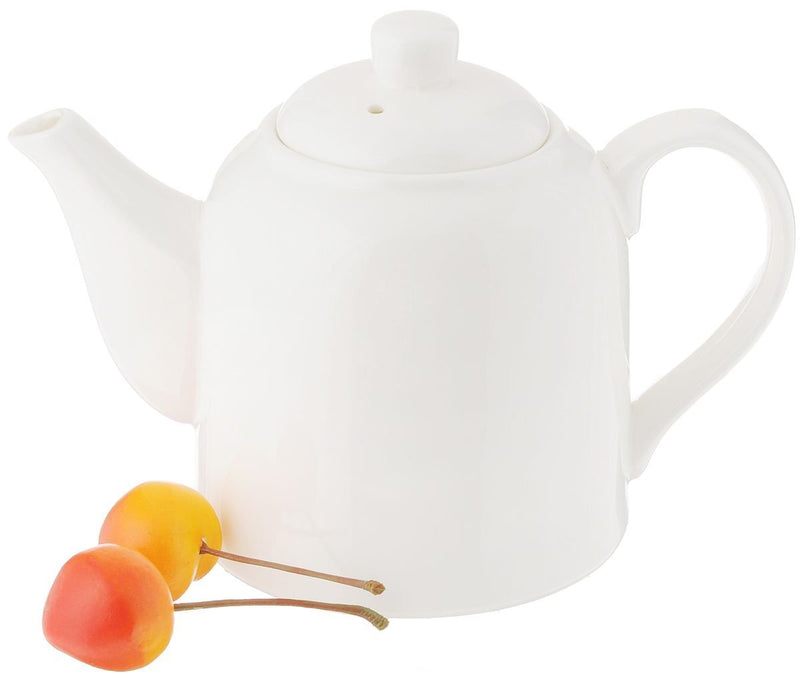 White Teapot 17 Oz | 500 Ml In Colour Box