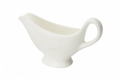 White Sauce Boat 6 Oz | 170 Ml