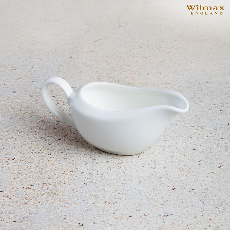 White Sauce Boat 3 Oz | 100 Ml