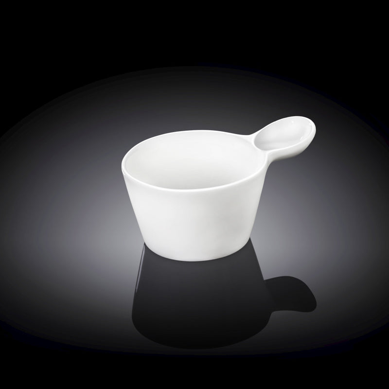 White Snack/Dessert Dish 4" inch X 3" inch X 1.5" inch | 3 Fl Oz