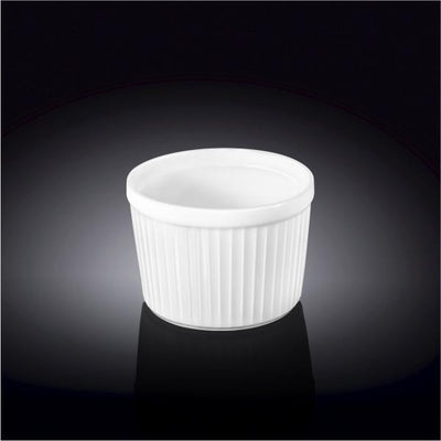 Set Of 6 White Ramekin 3.5" inch X 2.5" inch |9 Fl Oz