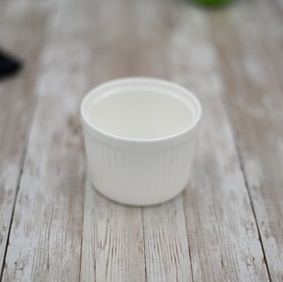 Set Of 6 White Ramekin 3.5" inch X 2.5" inch |9 Fl Oz