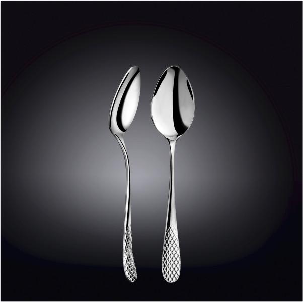 Set Of 12 Dinner Spoon 8" inch | 21 Cm In White Box