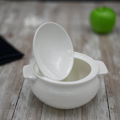Fine Porcelain Baking Pot 21 Oz | 620 Ml WL-997015/A - NYStep