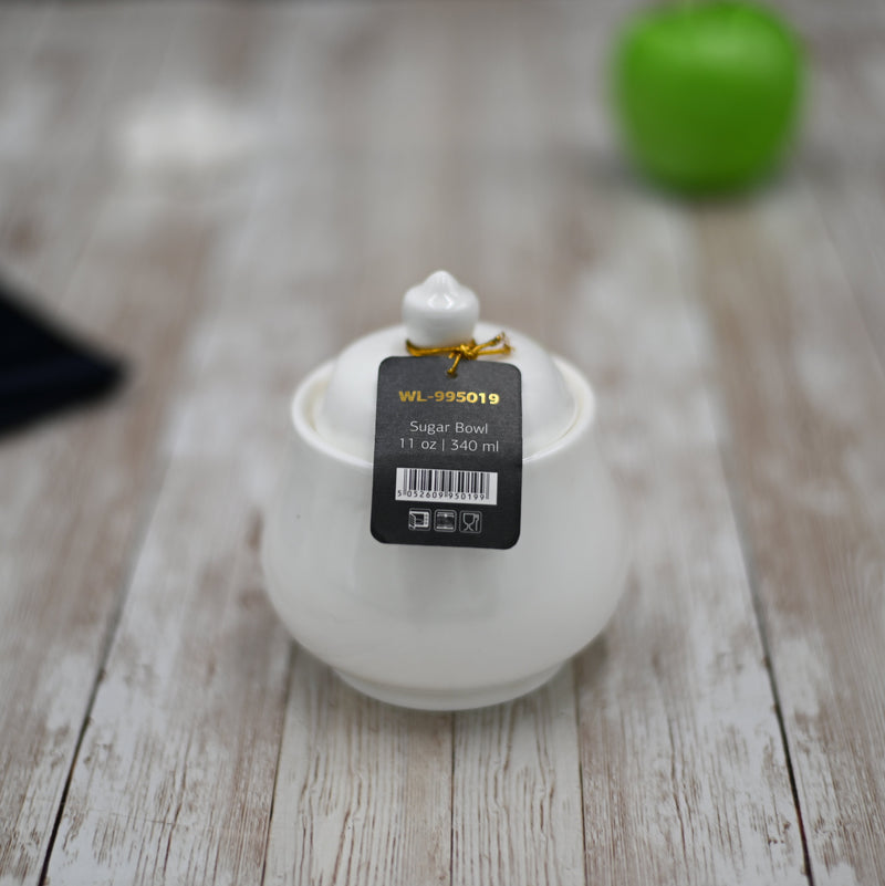 White Sugar Bowl 11 Oz | 340 Ml In Colour Box