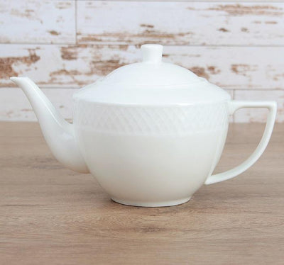 White Teapot 30 Oz | 900 Ml