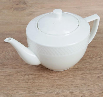 White Teapot 30 Oz | 900 Ml