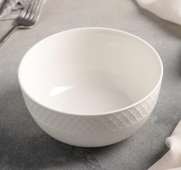 White Bowl 6.5" inch | 16 Cm 31 Fl Oz | 930 Ml