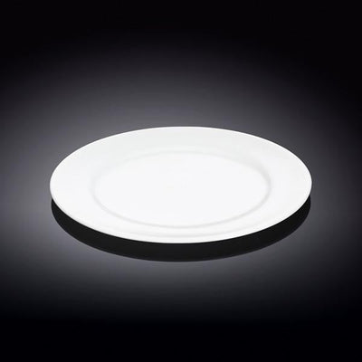 Set Of 12 White Dessert Plate 7" inch | 18 Cm