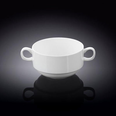 White Soup Cup 4" inch | 10 Cm 10 Fl Oz | 300 Ml