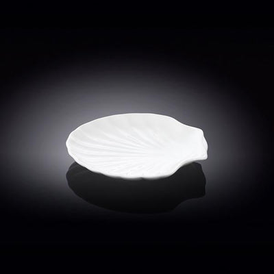 Set Of 12 White Shell Dish 5" inch | 13 Cm