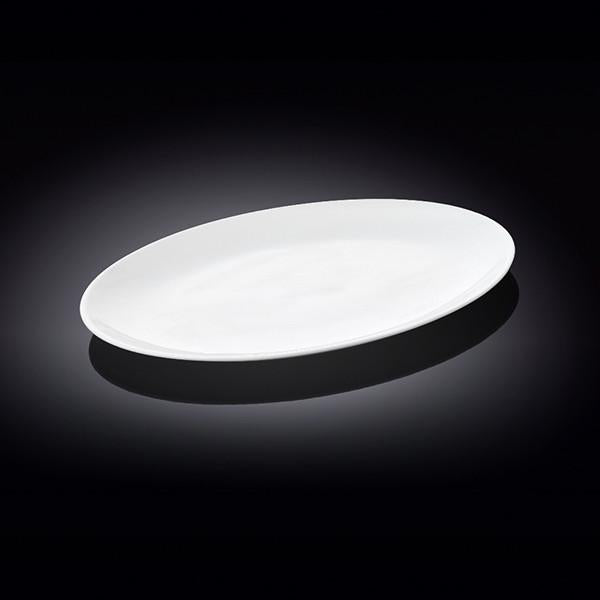 White Oval Plate / Platter 14" inch | 36 Cm