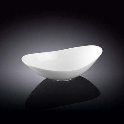 White Sauce Dish 5" inch X 3.5'' X 1.7'' |