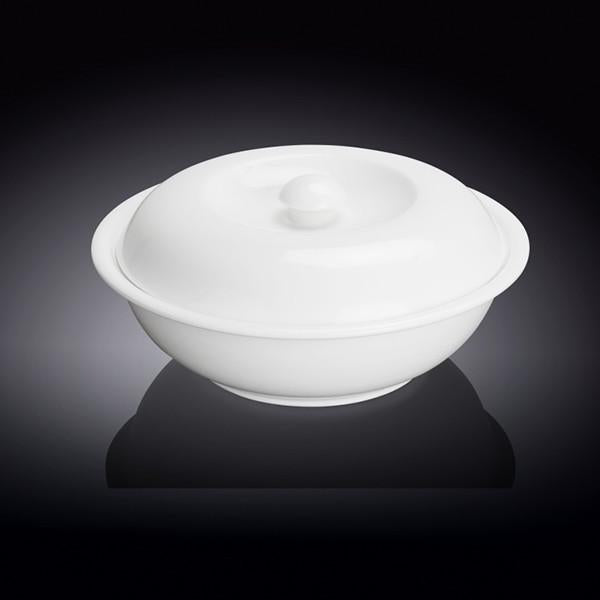 10" | 26 CM BOWL WITH LID 57 OZ | 1700 ML - WILMAX PORCELAIN WILMAX