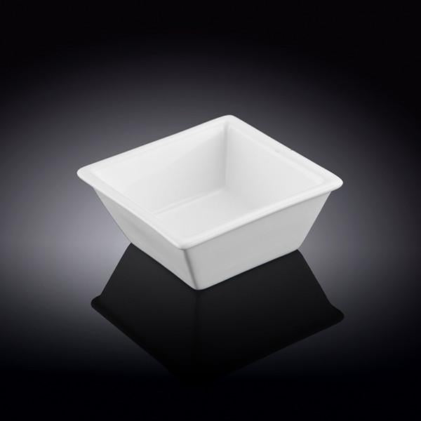 Fine Porcelain Square Dish 3" X 3" X 1.25&