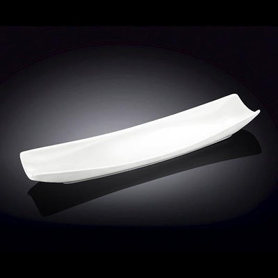 White Celery Tray / Dish 16" inch X 5" inch | 40 X 13 Cm