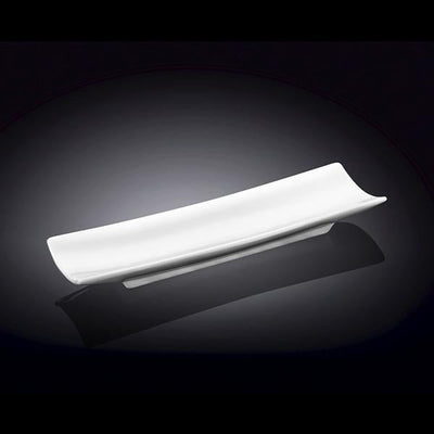 White Celery Tray / Dish 11" inch X 3" inch | 28 X 8 Cm