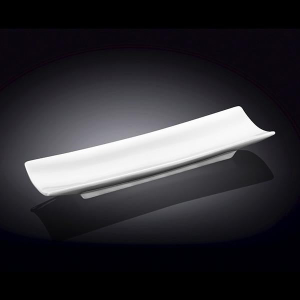 White Celery Tray / Dish 13" inch X 3.5" inch | 33 X 9 Cm