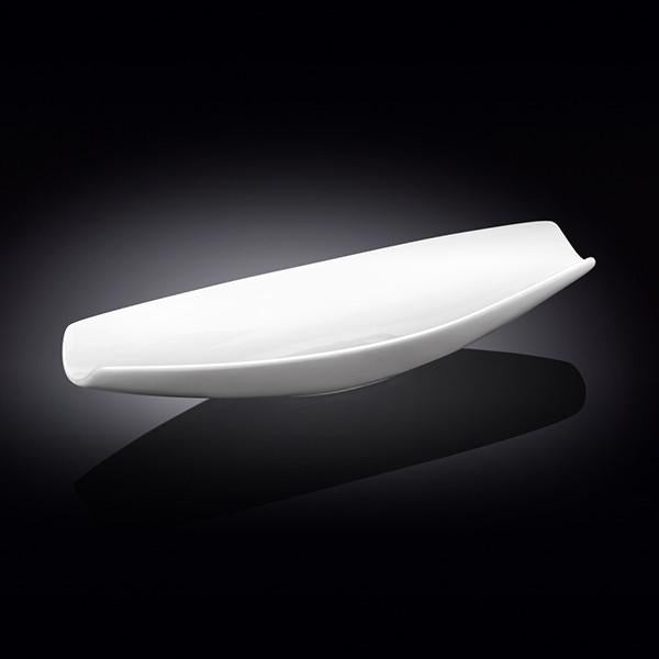 Set Of 6 White Celery Tray / Dish 10" inch | 26 Cm