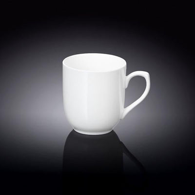 Set Of 6 White Mug 9 Oz | 270 Ml