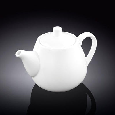 White Teapot 17 Oz | 500 Ml