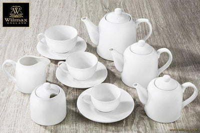 White Tea Pot 17 Oz | 500 Ml In Colour Box - NYStep
