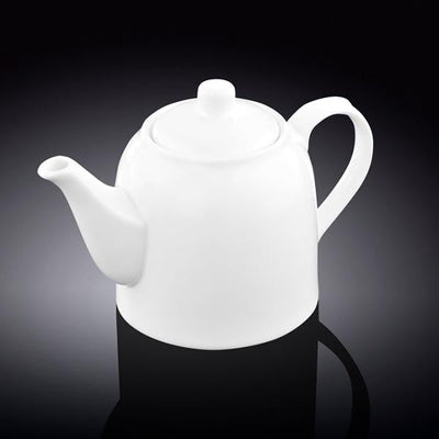 White Teapot 17 Oz | 500 Ml