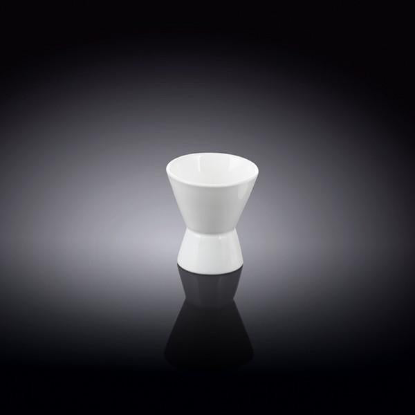 Set Of 12 White Egg Cup 1.75" inch X 2" inch | 4.5 X 5.5 Cm