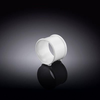 White Napkin Ring